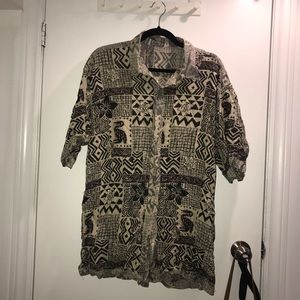 Reversible Oversized Vintage Shirt Unisex